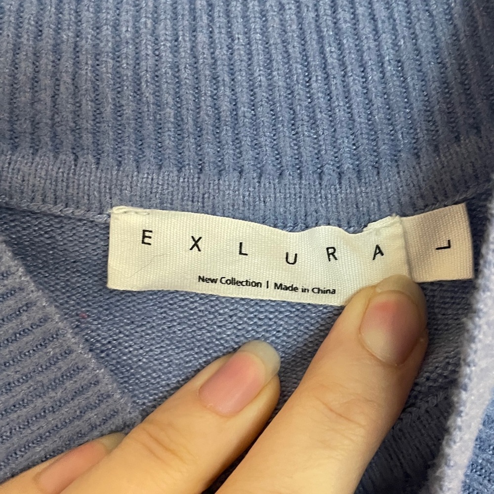 NWOT EXLURA SWEATERDRESS - Picture 4 of 6